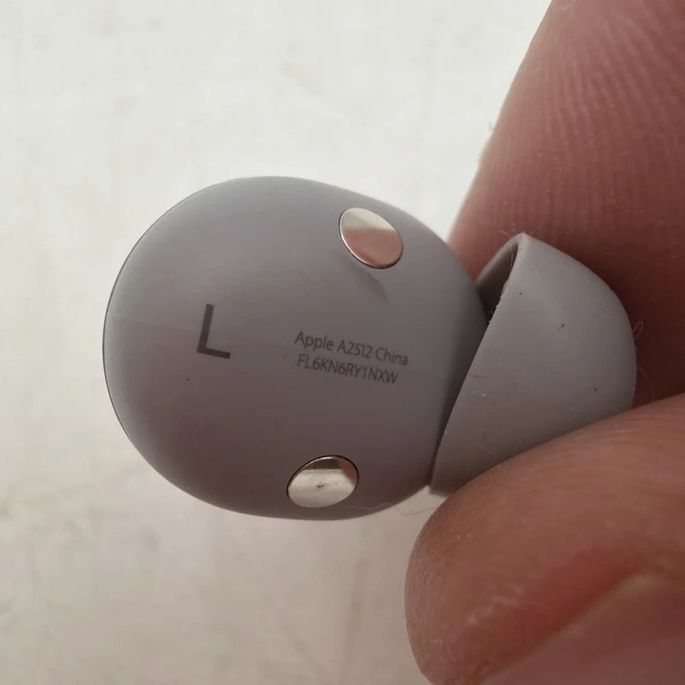 Apple Beats Studio Buds Bluetooth Earbud Replacement A2512 LEFT Side Gray